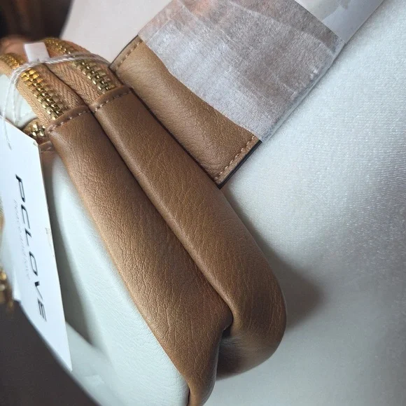 NWT White and Tan Women's Bag - Picture 11 of 11